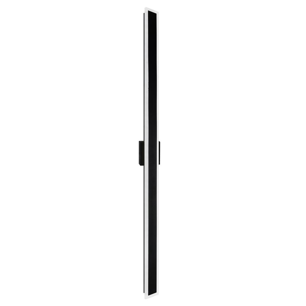 Malibu LED Integrated Black Outdoor Wall Light. Picture 6