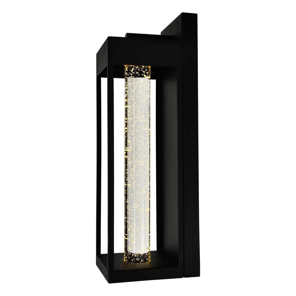 Rochester LED Integrated Black Outdoor Wall Light. Picture 1