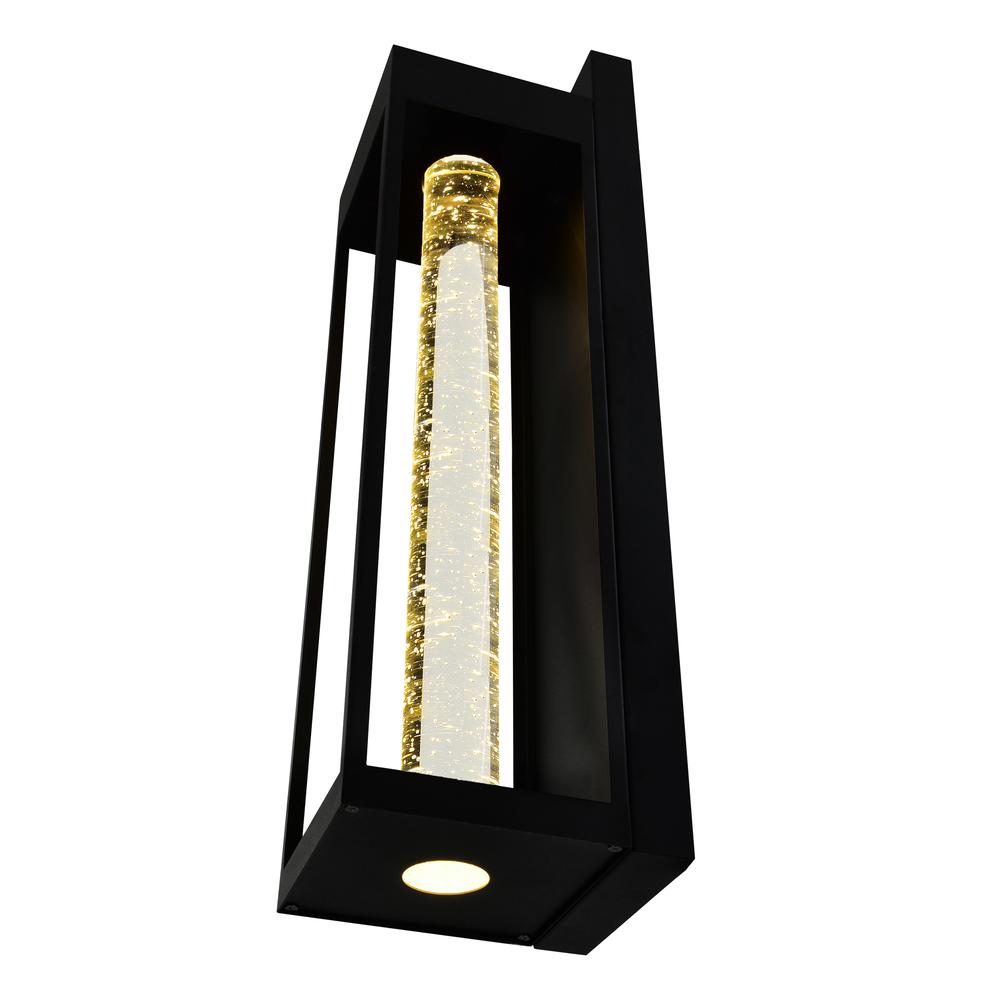 Rochester LED Integrated Black Outdoor Wall Light. Picture 2