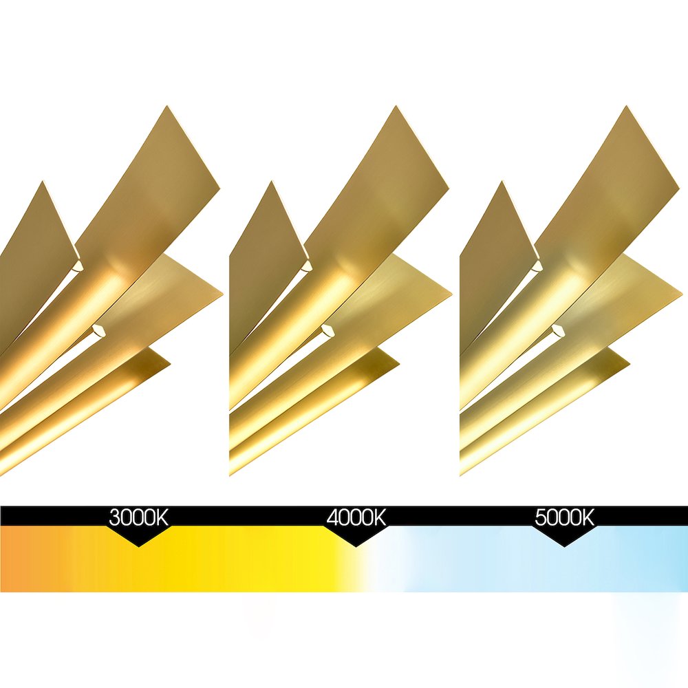 Integrated LED Brass Island/Pool Table Light. Picture 6