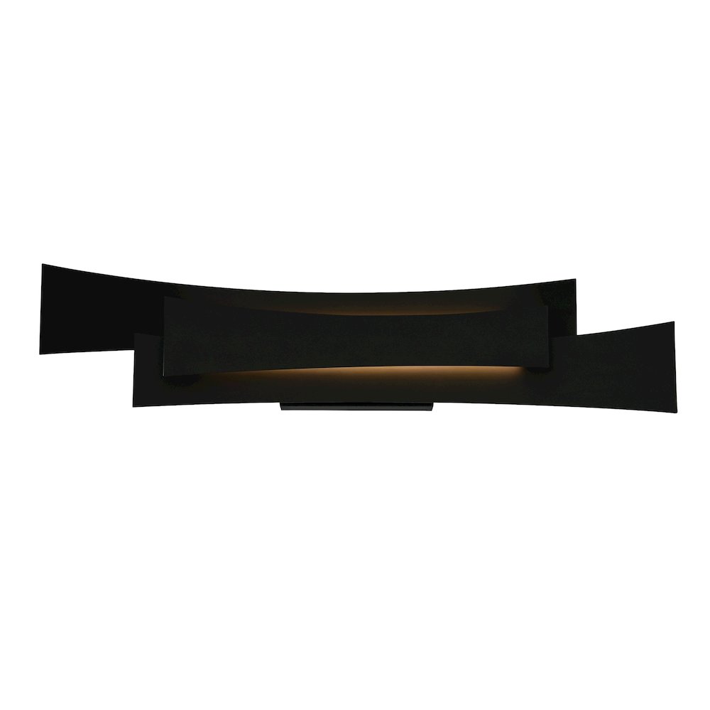 Candora Integrated LED Black Vanity Light. Picture 1