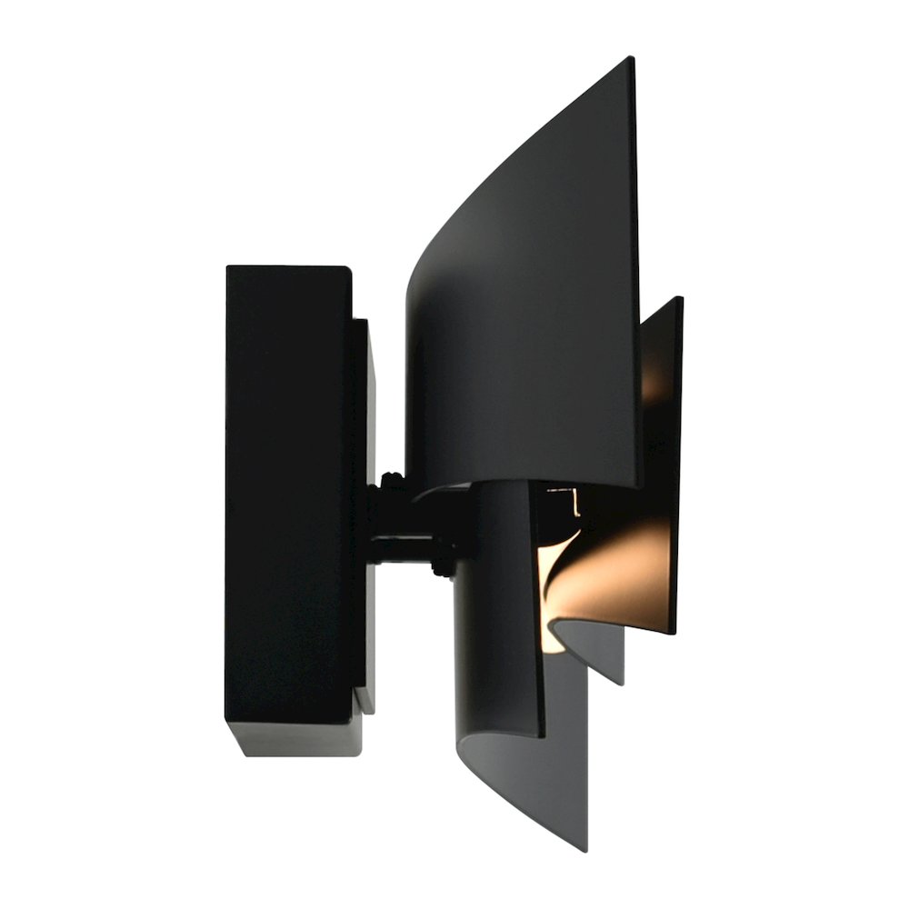 Candora Integrated LED Black Vanity Light. Picture 6