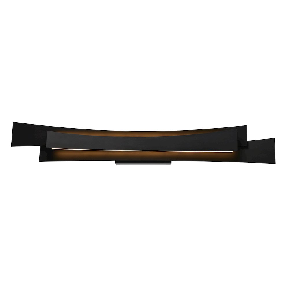 Candora Integrated LED Black Vanity Light. Picture 1