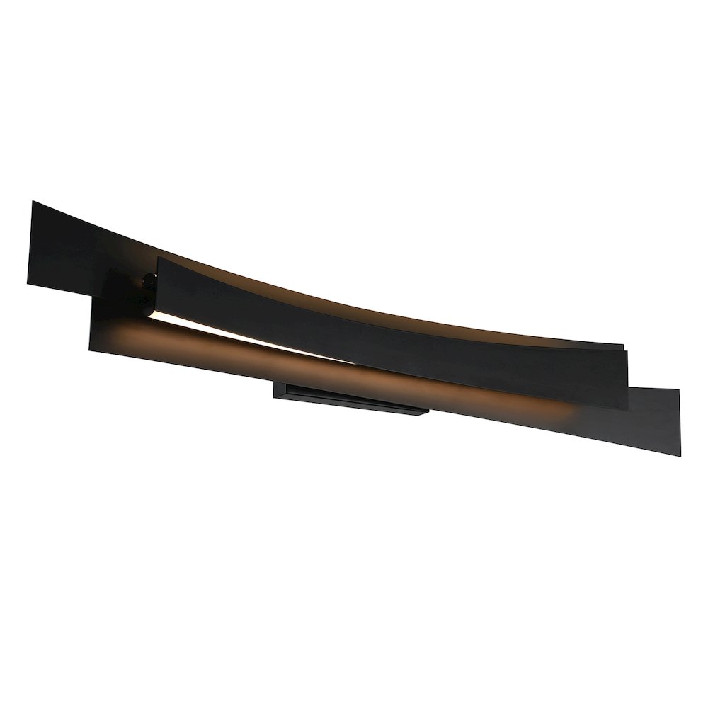 Candora Integrated LED Black Vanity Light. Picture 3