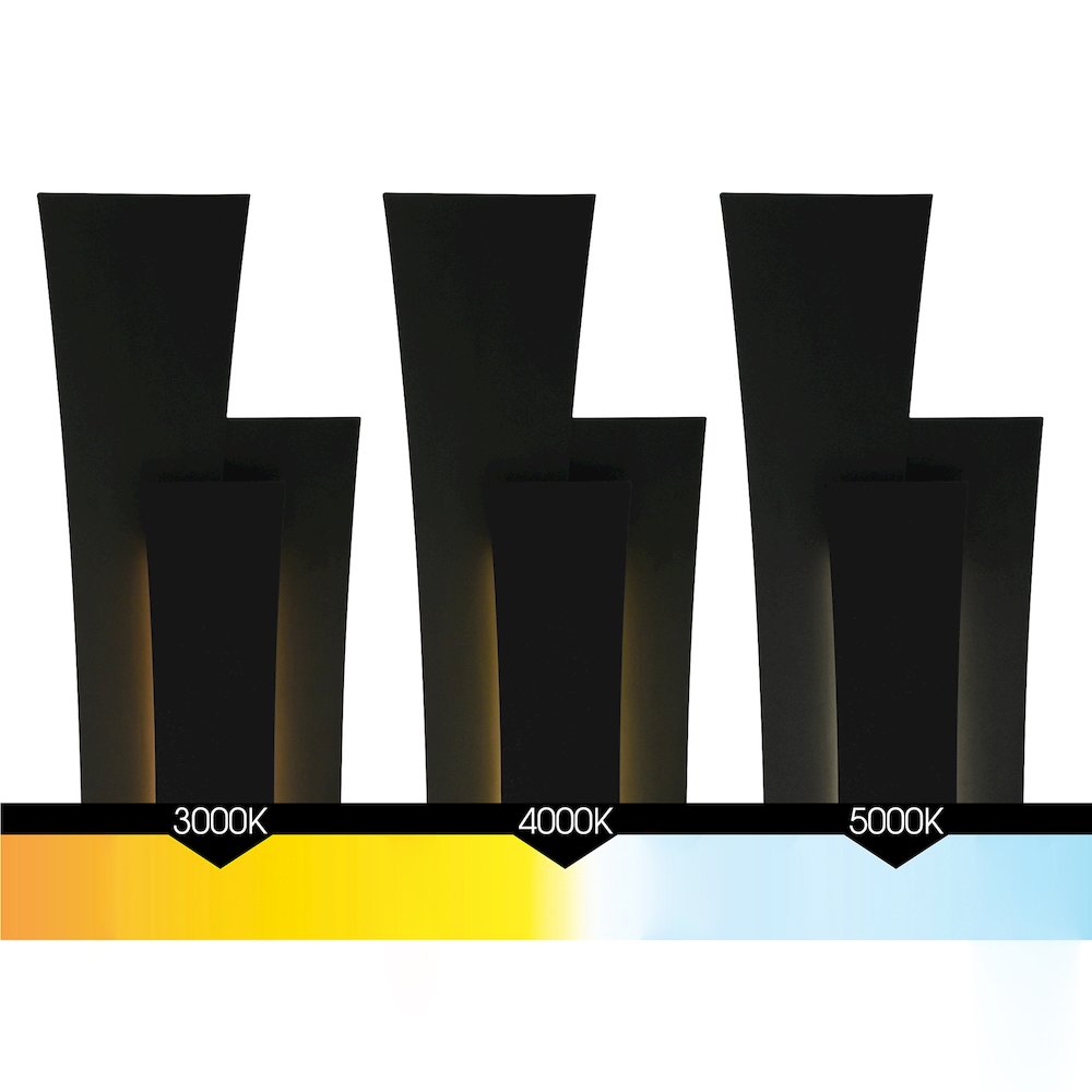 Candora Integrated LED Black Vanity Light. Picture 8