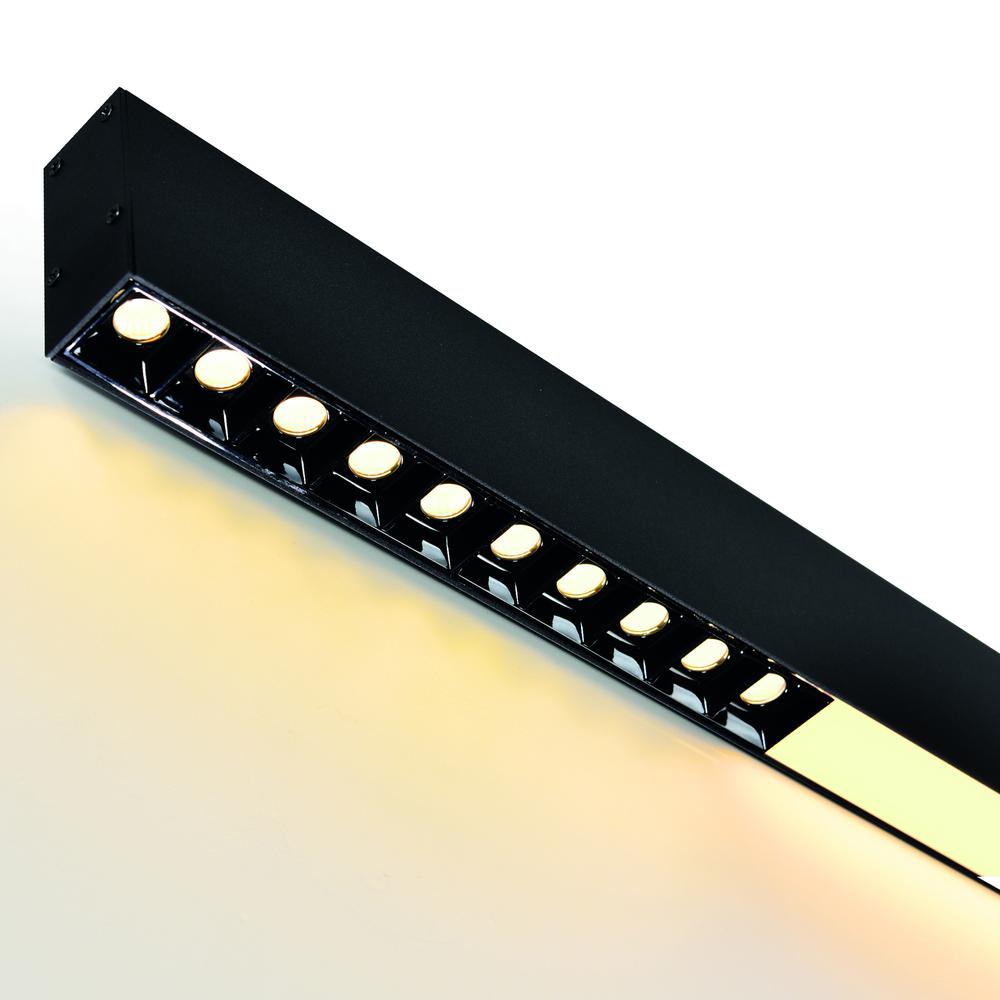 Pienza 45 in LED Integrated Black Chandelier. Picture 4
