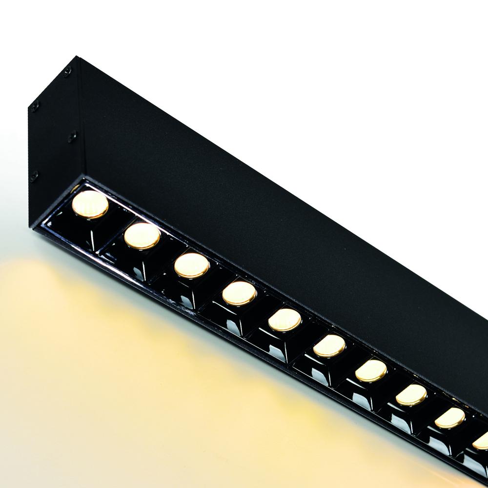 Pienza 52 in LED Integrated Black Chandelier. Picture 3
