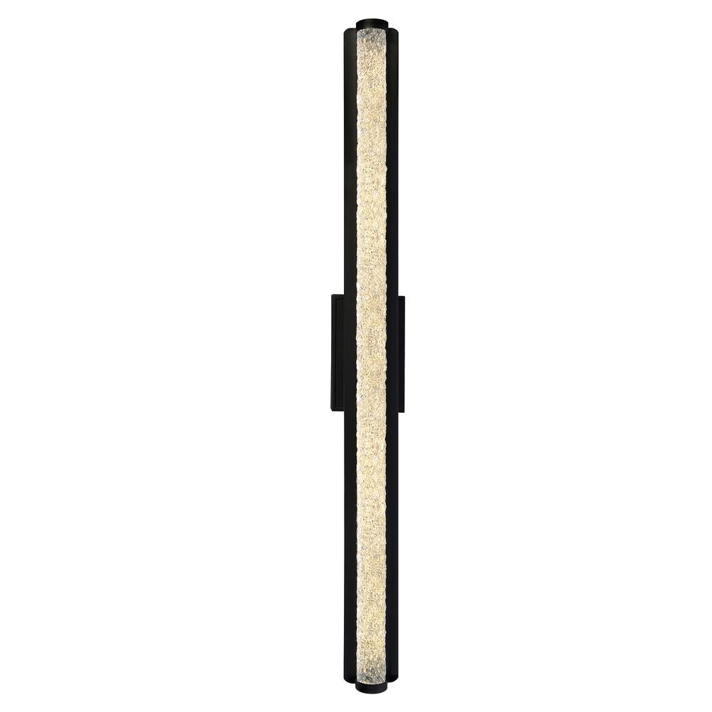 Fiji Integrated LED Black Outdoor Wall Light. Picture 1