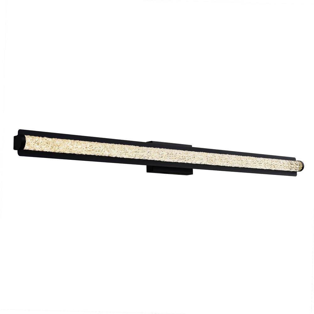 Fiji Integrated LED Black Outdoor Wall Light. Picture 2