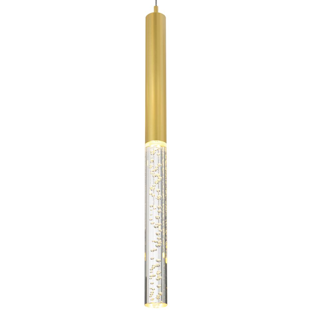 Dragonswatch LED Integrated Chandelier with Satin Gold Finish. Picture 2
