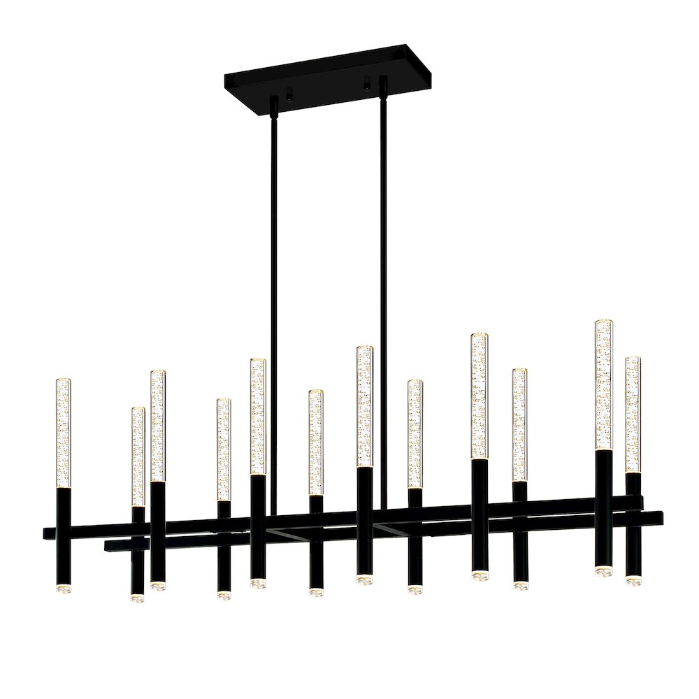 Dragonswatch Integrated LED Black Island/Pool Table Light. Picture 1