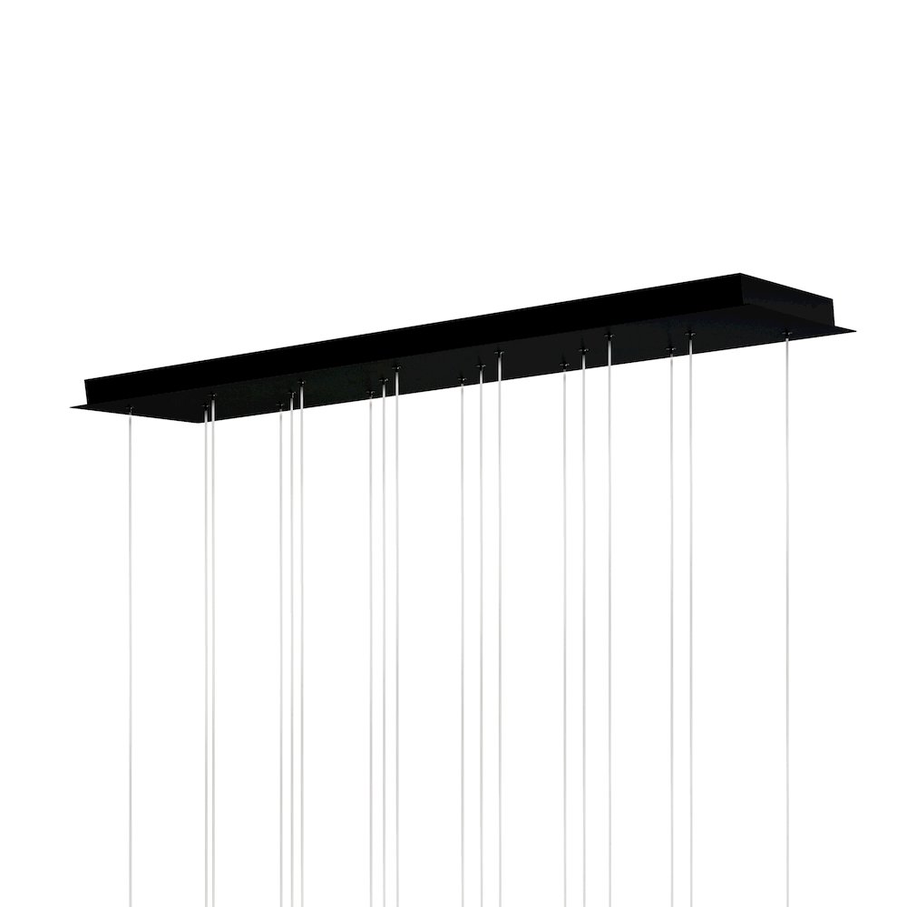 Dragonswatch Integrated LED Black Chandelier. Picture 4