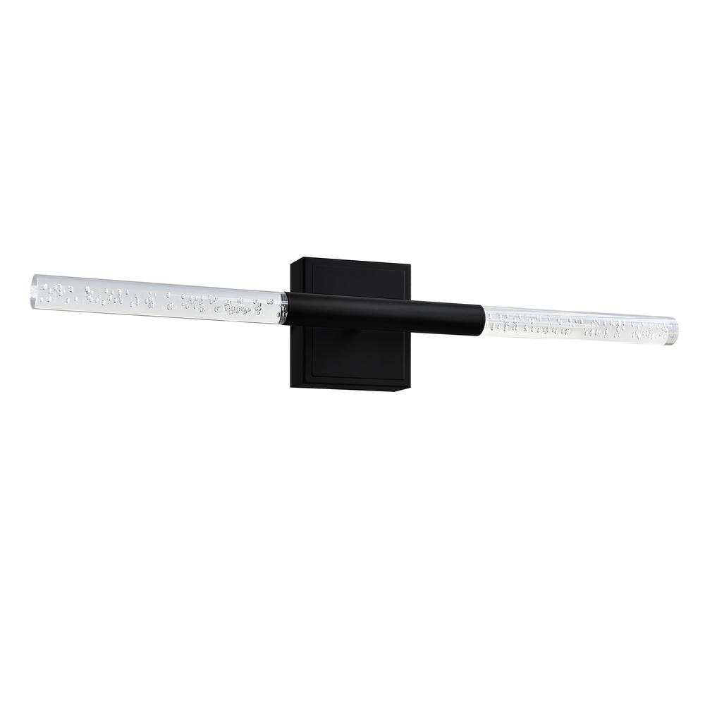 Dragonswatch Integrated LED Black Vanity Light. Picture 1