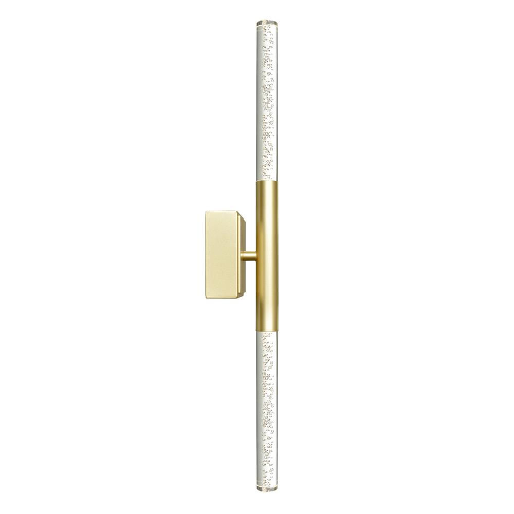 Dragonswatch Integrated LED Satin Gold Vanity Light. Picture 2