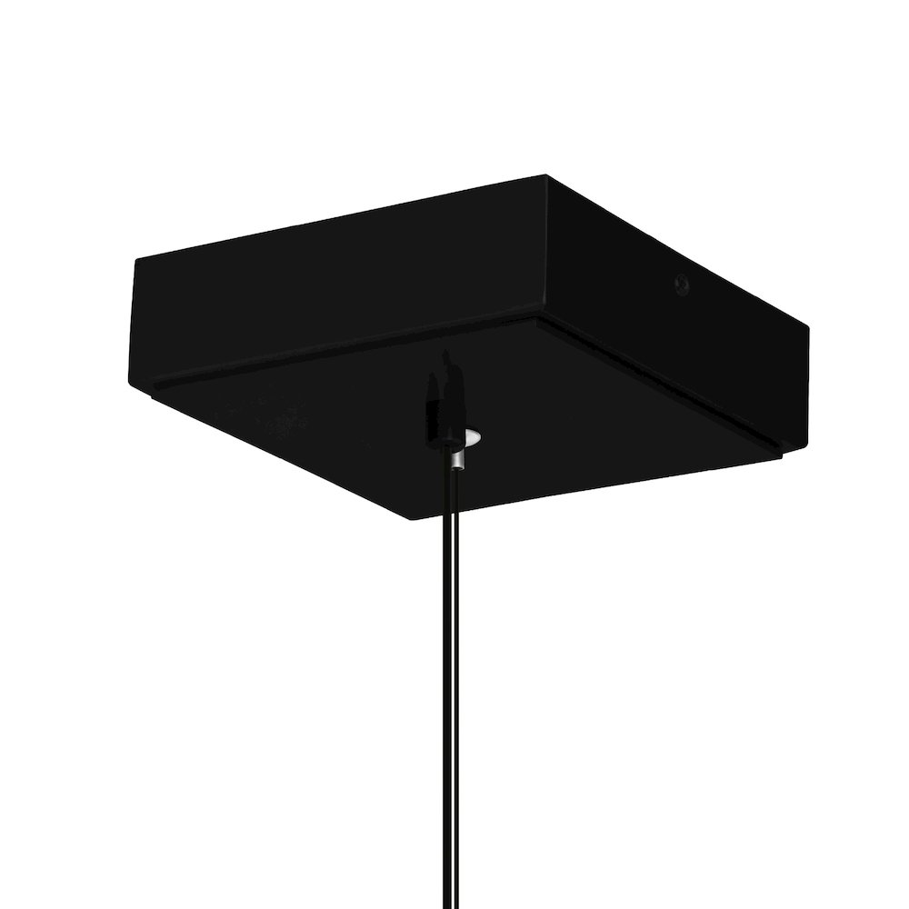 Moon Integrated LED Black Mini Pendant. Picture 6