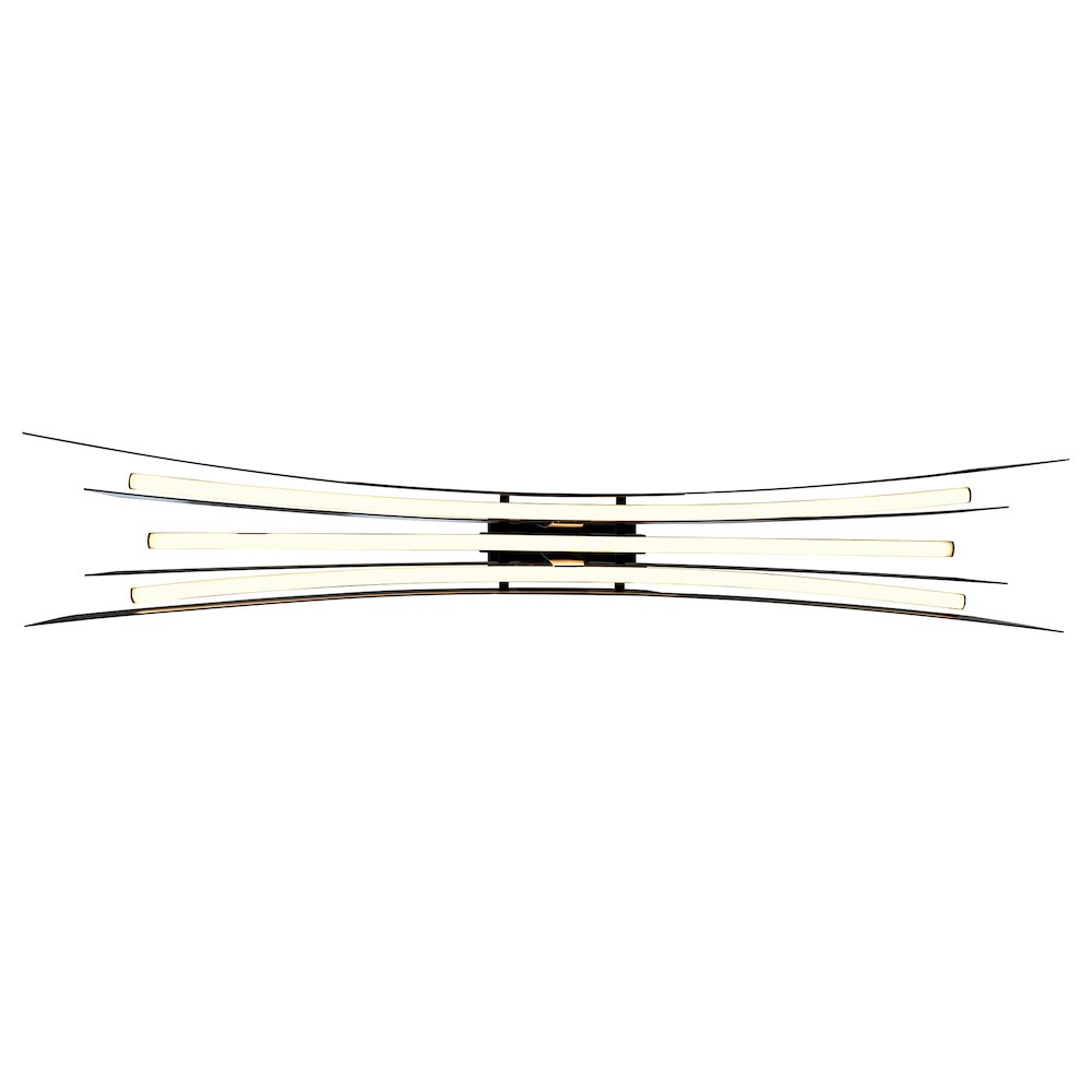 Solara Integrated LED Black Chandelier. Picture 5