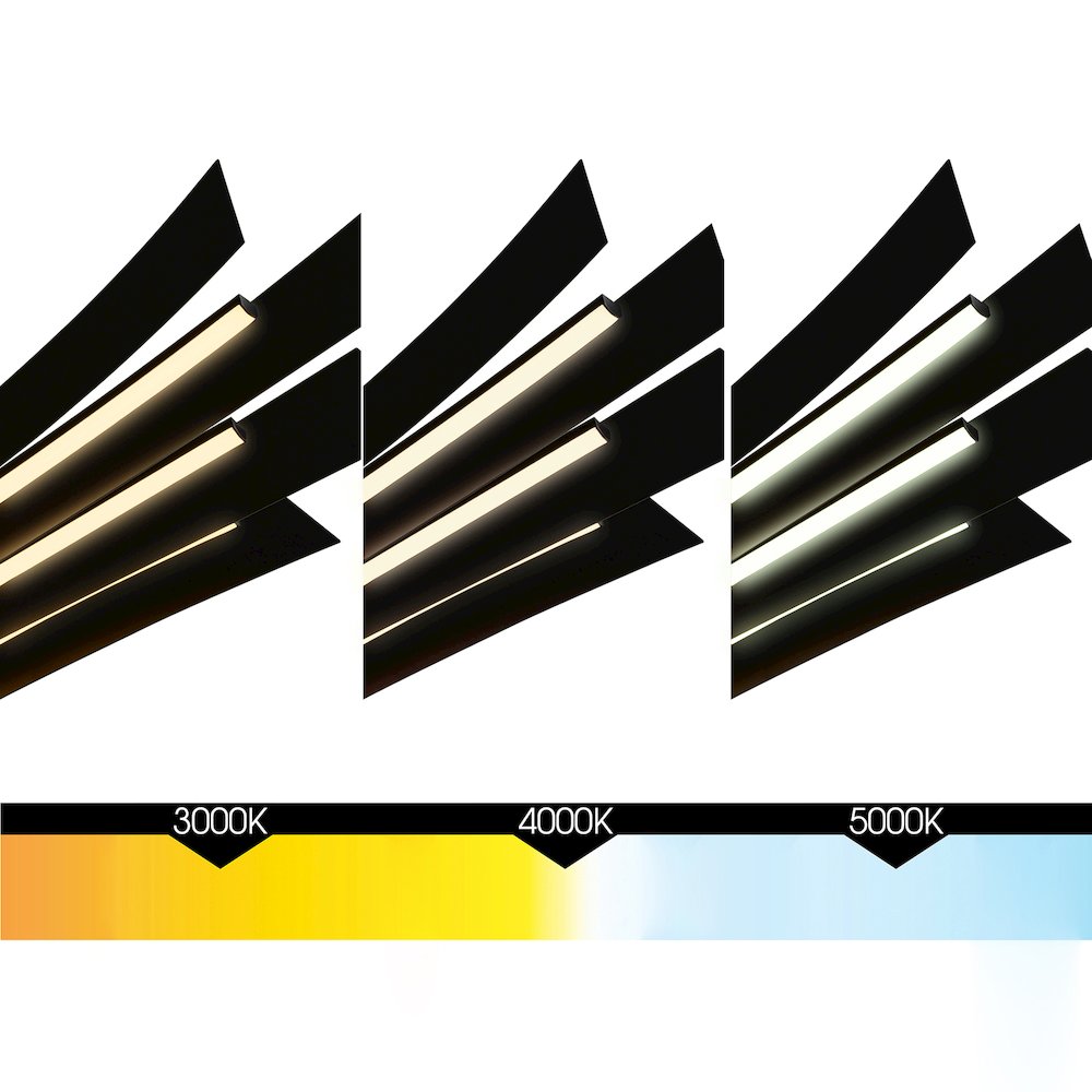 Solara Integrated LED Black Chandelier. Picture 8