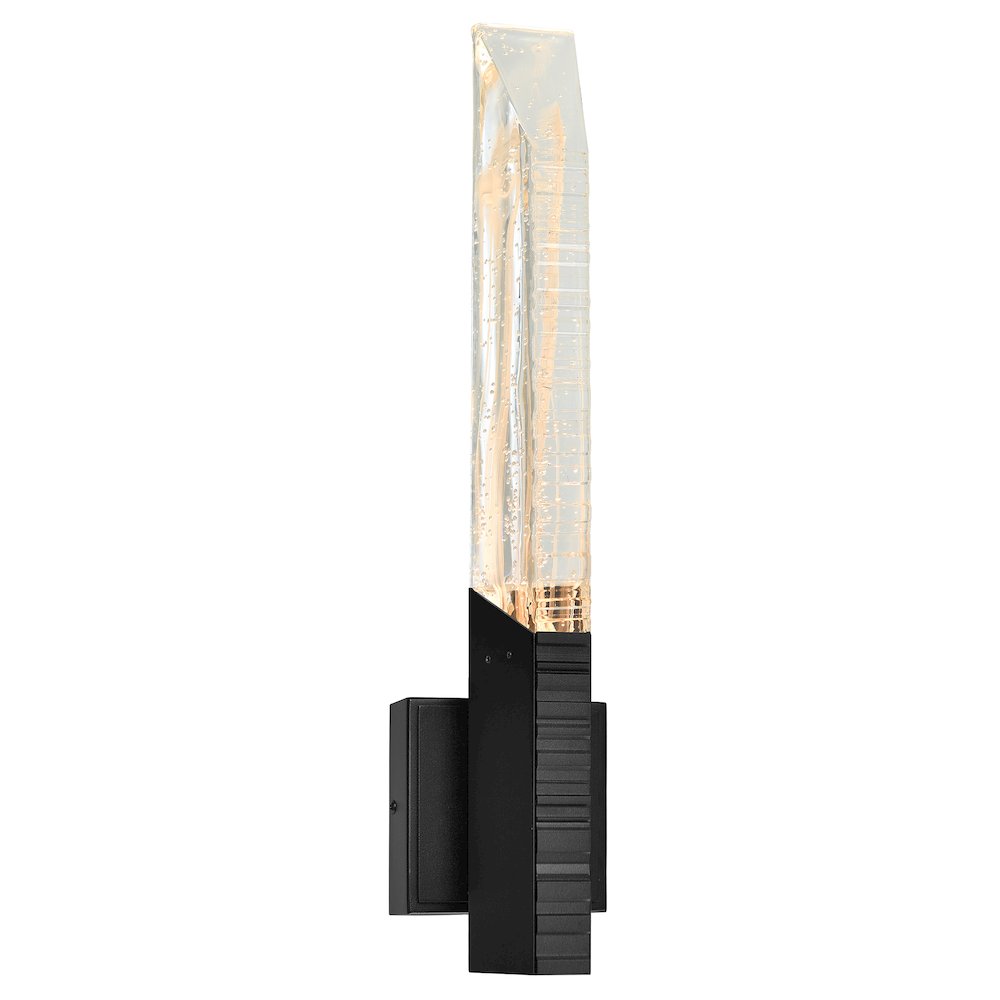 Petra Integrated LED 22in Sand Black Indoor-Outdoor Wall Light. Picture 14
