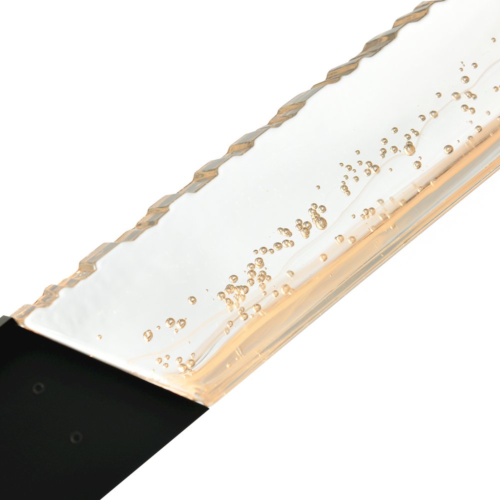 Petra Integrated LED 22in Sand Black Indoor-Outdoor Wall Light. Picture 5
