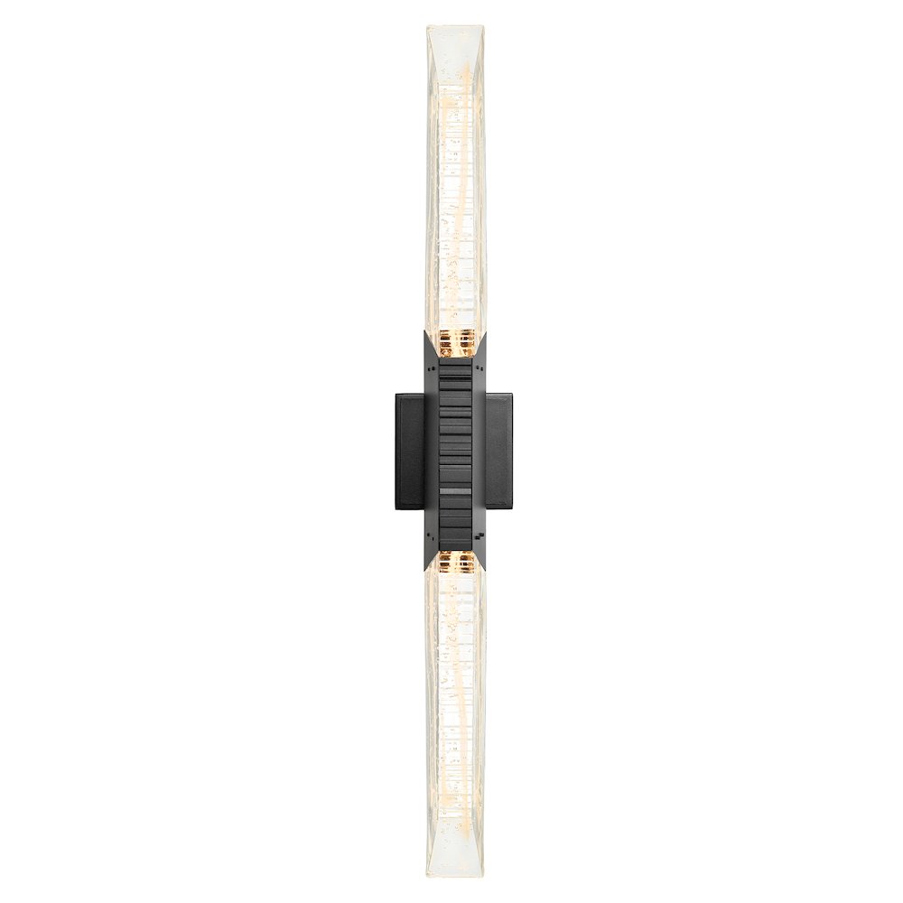 Petra Integrated LED 36in Sand Black Indoor-Outdoor Wall Light. Picture 1