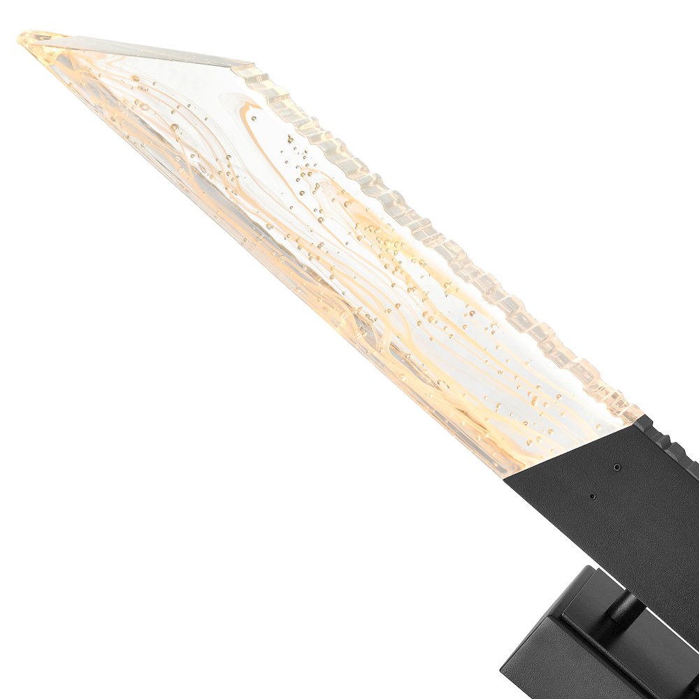Petra Integrated LED 36in Sand Black Indoor-Outdoor Wall Light. Picture 7