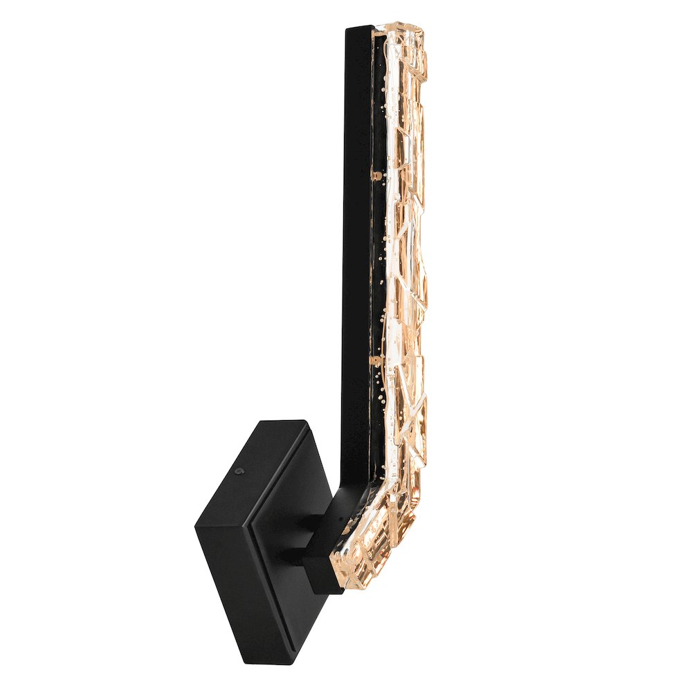 Contour Integrated LED 19in Sand Black Indoor-Outdoor Wall Light. Picture 1