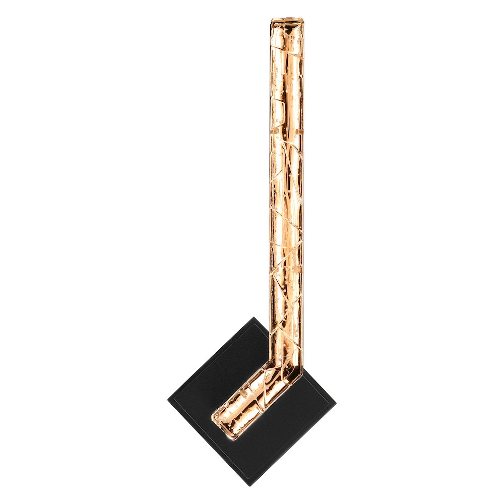 Contour Integrated LED 19in Sand Black Indoor-Outdoor Wall Light. Picture 2
