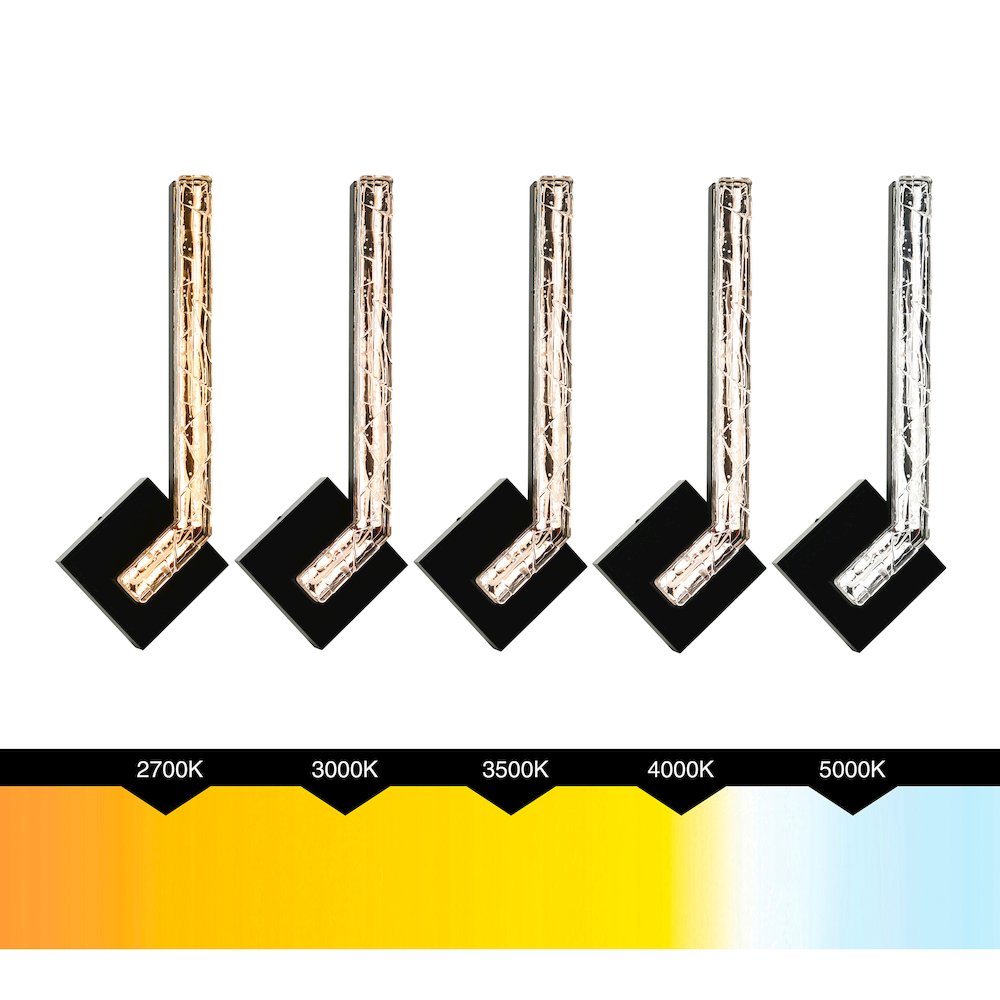 Contour Integrated LED 19in Sand Black Indoor-Outdoor Wall Light. Picture 9