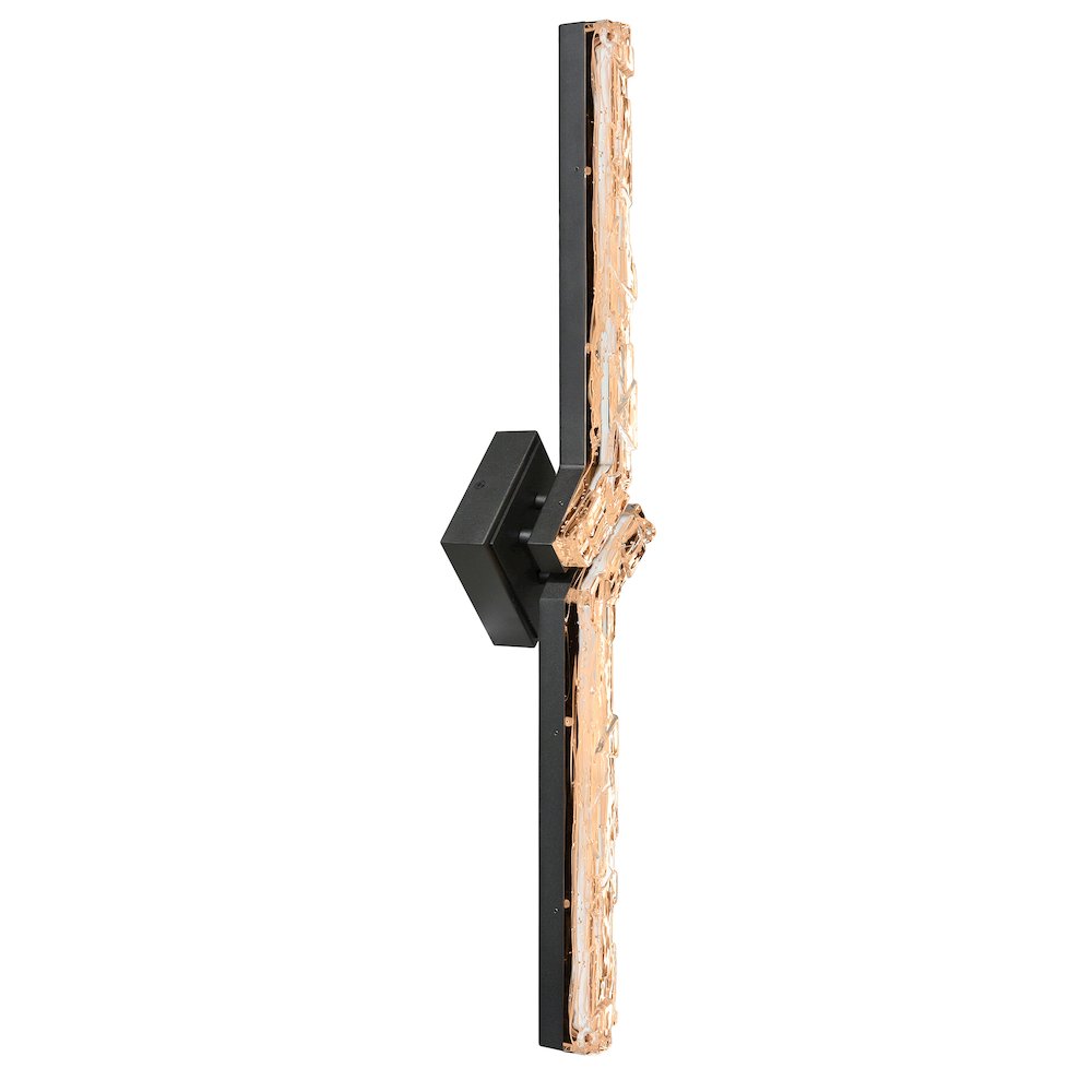 Contour Integrated LED 33in Sand Black Indoor-Outdoor Wall Light. Picture 2