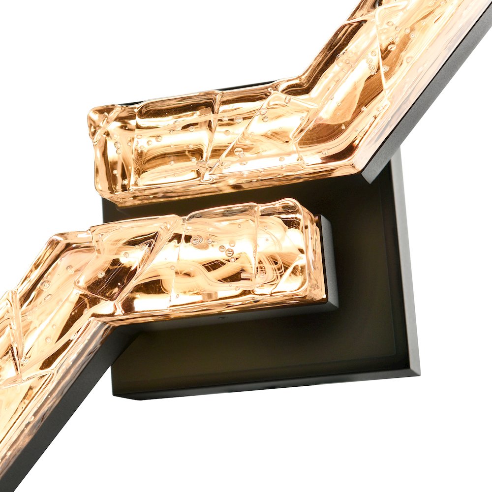 Contour Integrated LED 33in Sand Black Indoor-Outdoor Wall Light. Picture 6