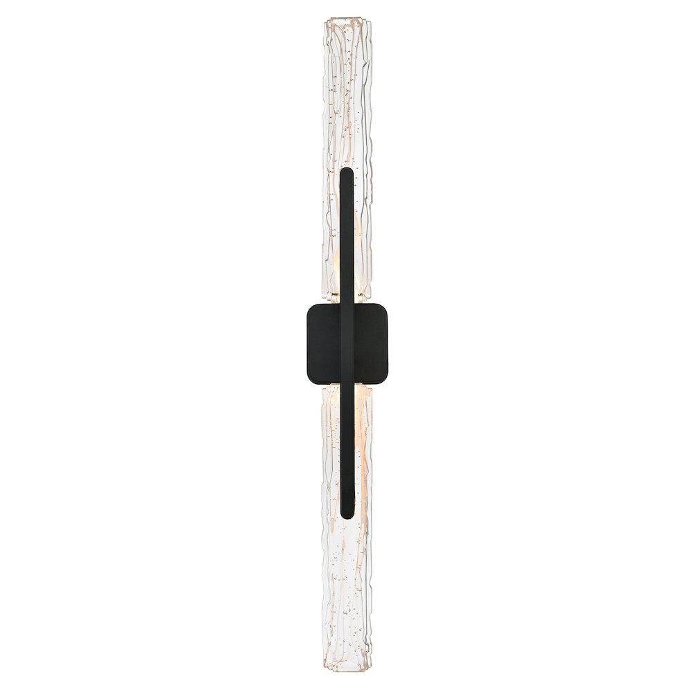 Curva Integrated LED 36in Sand Black Indoor-Outdoor Wall Light. Picture 3
