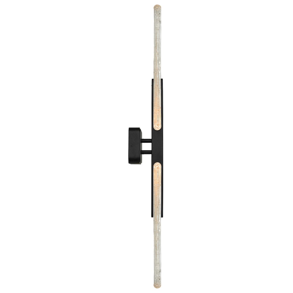 Curva Integrated LED 36in Sand Black Indoor-Outdoor Wall Light. Picture 4