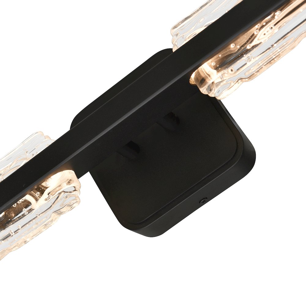 Curva Integrated LED 36in Sand Black Indoor-Outdoor Wall Light. Picture 7