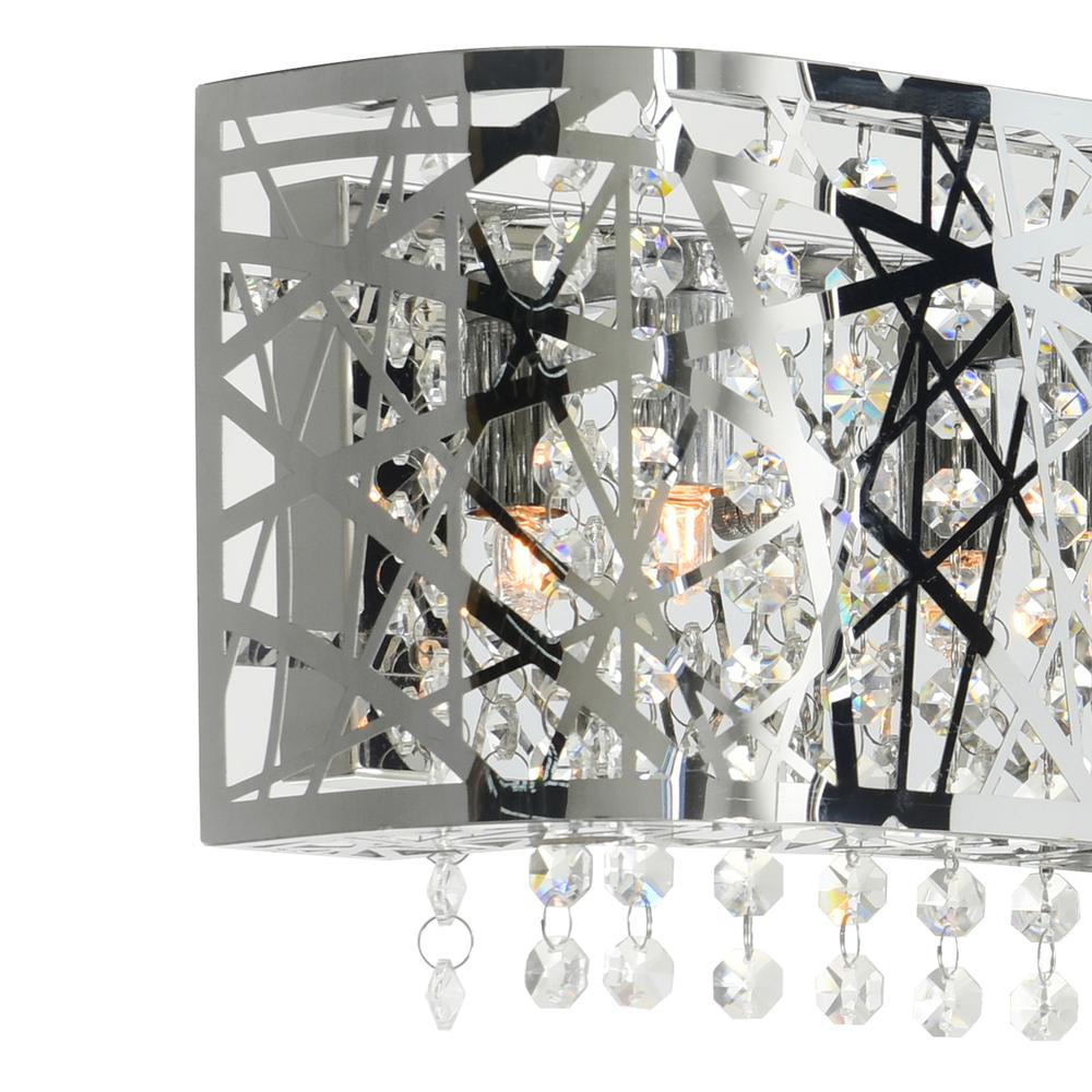 Eternity 6 Light Vanity Light With Chrome Finish. Picture 2