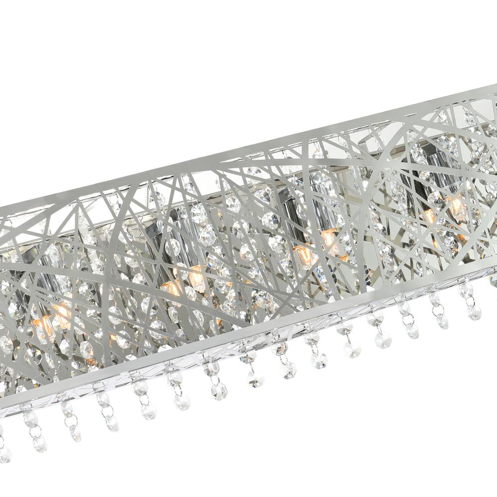 Eternity 6 Light Vanity Light With Chrome Finish. Picture 3