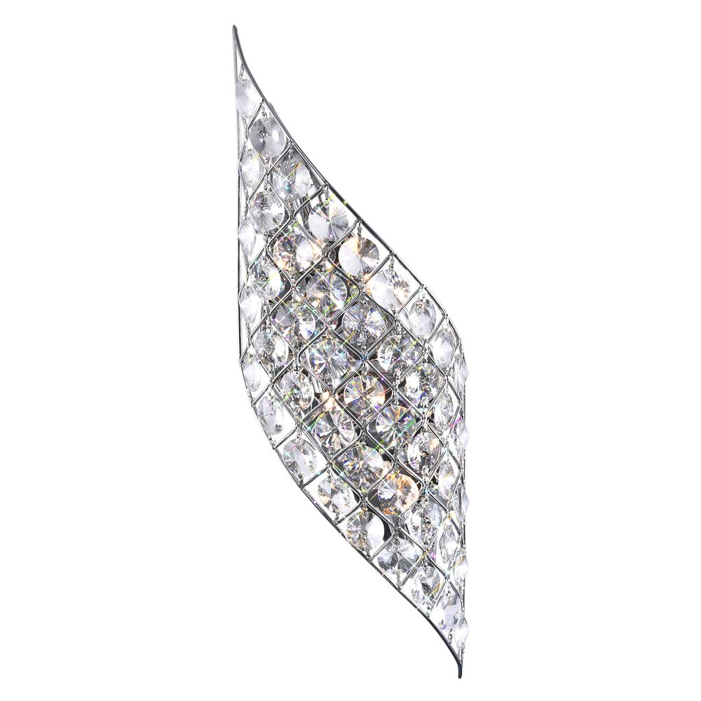 Chique 4 Light Wall Light With Chrome Finish. Picture 2