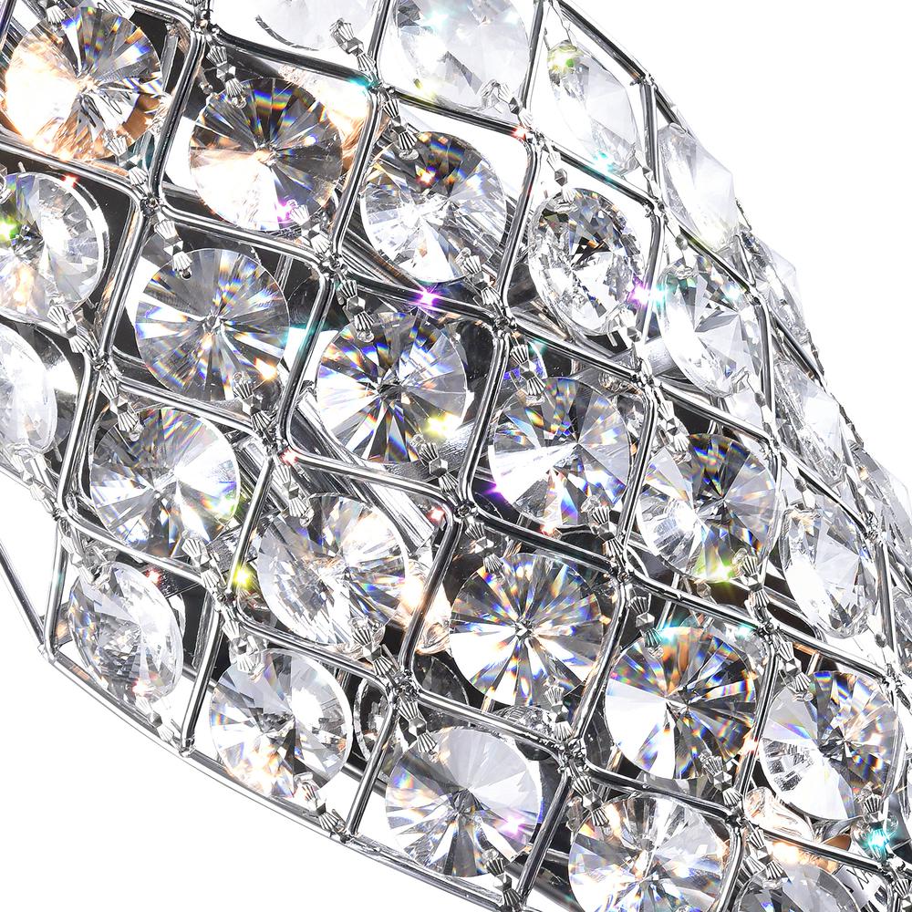 Chique 4 Light Wall Light With Chrome Finish. Picture 4