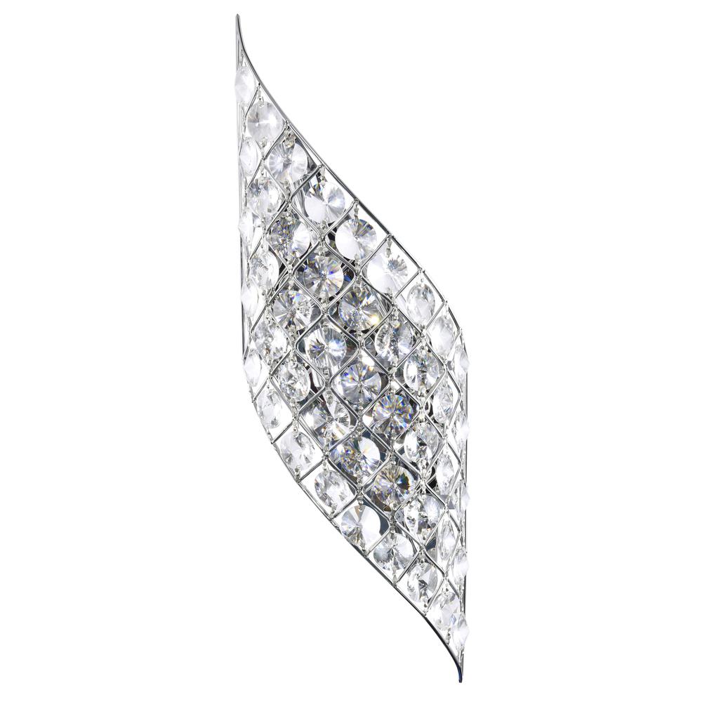 Chique 4 Light Wall Light With Chrome Finish. Picture 5