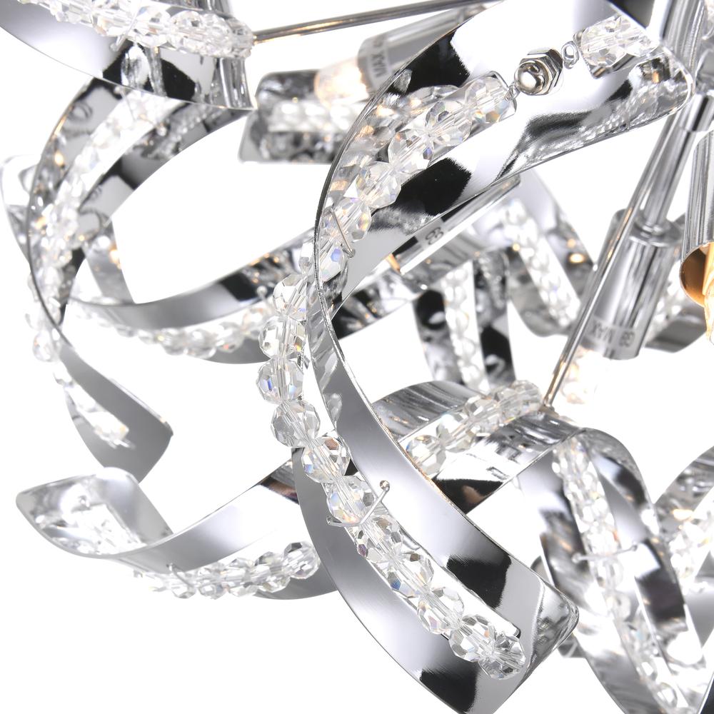 Swivel 18 Light Chandelier With Chrome Finish. Picture 2