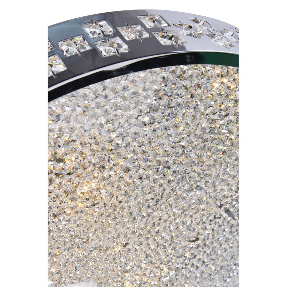 Cinderella 10 Light Down Chandelier With Chrome Finish. Picture 2