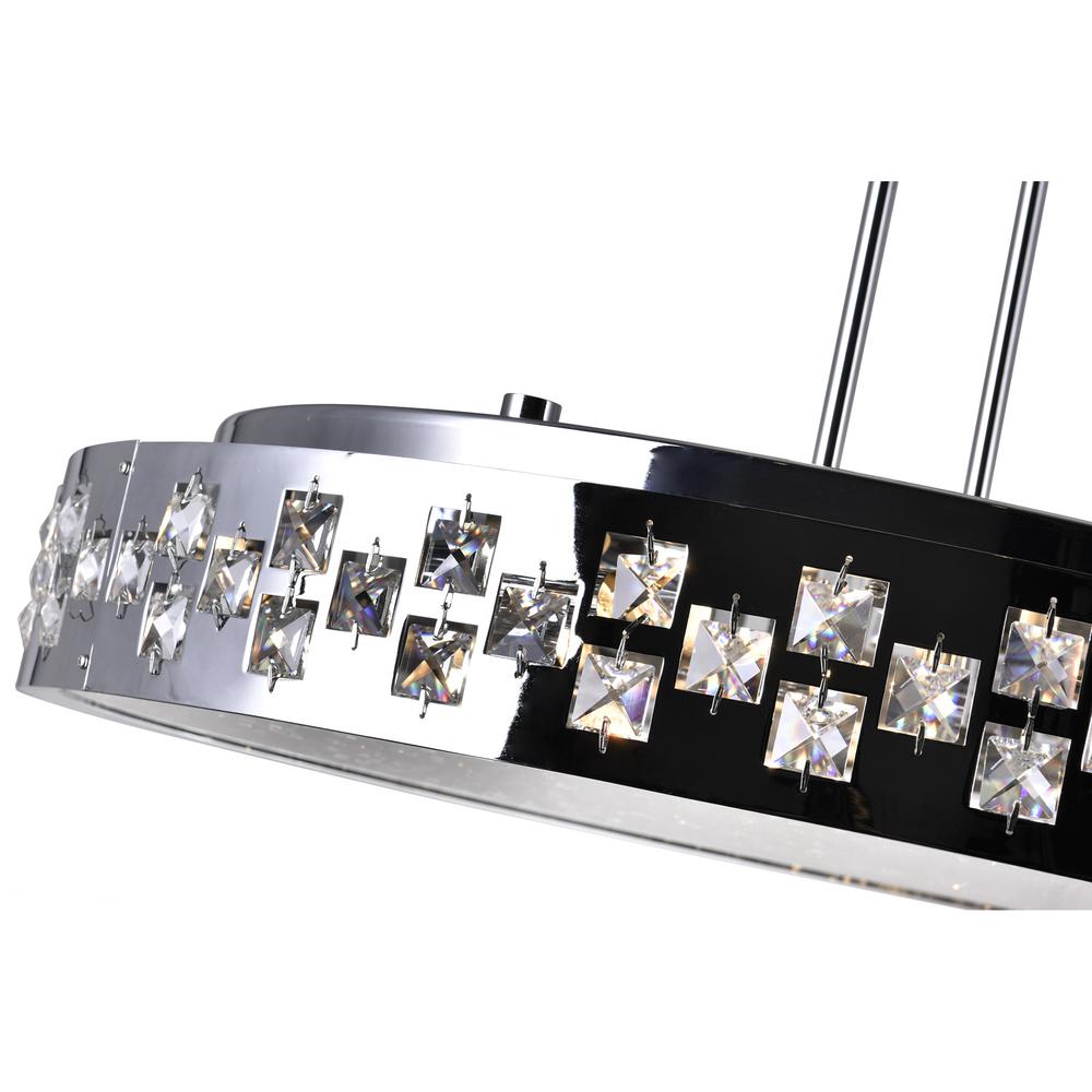 Cinderella 10 Light Down Chandelier With Chrome Finish. Picture 3