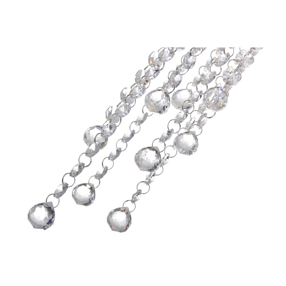 Extended 1 Light Down Mini Pendant With Chrome Finish. Picture 3