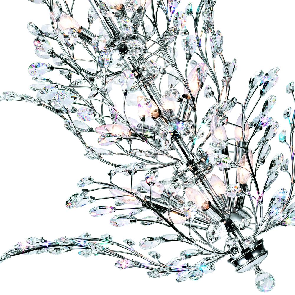 Ivy 18 Light Chandelier With Chrome Finish. Picture 2