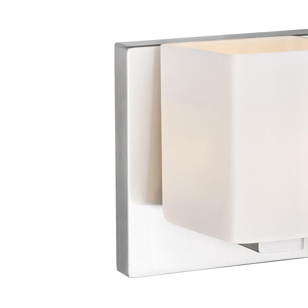 Cristini 2 Light Vanity Light With Satin Nickel Finish. Picture 5