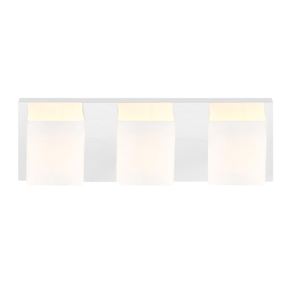 Cristini 3 Light Vanity Light With Satin Nickel Finish. Picture 2