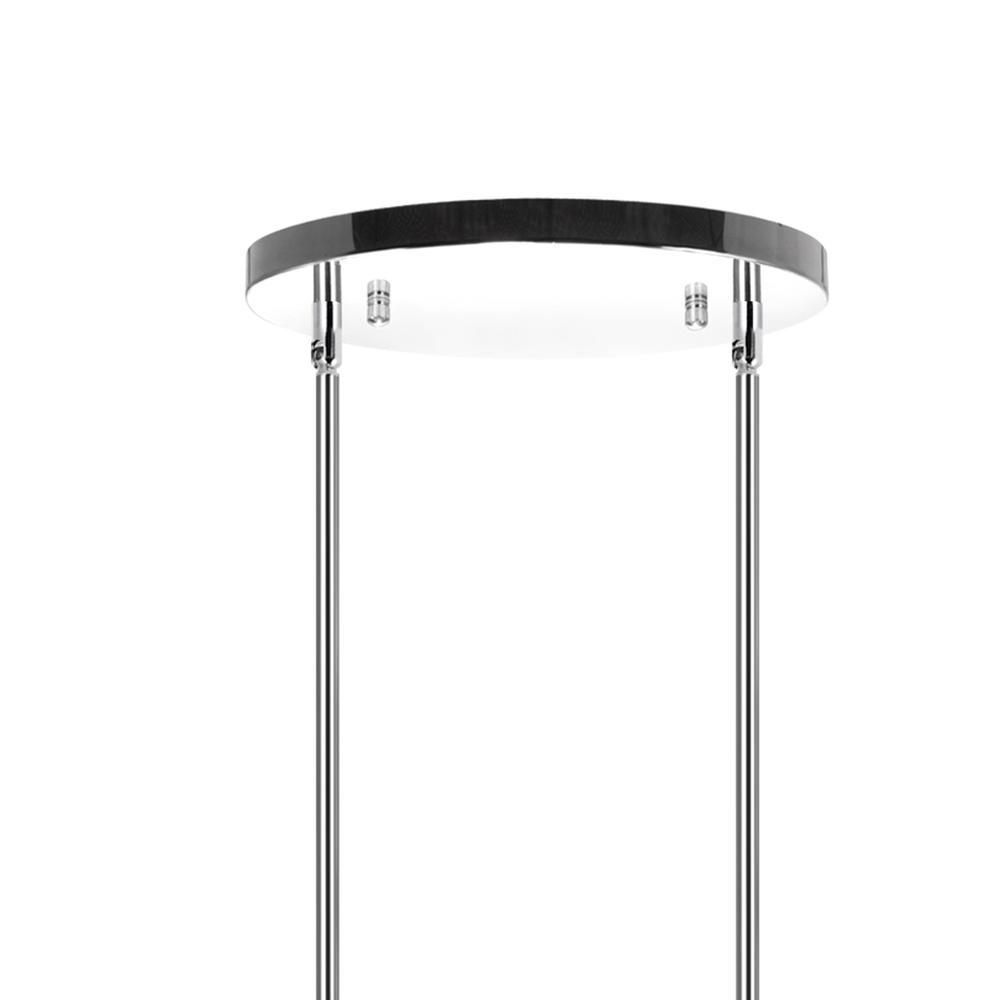 Franca 8 Light Drum Shade Chandelier With Chrome Finish. Picture 4