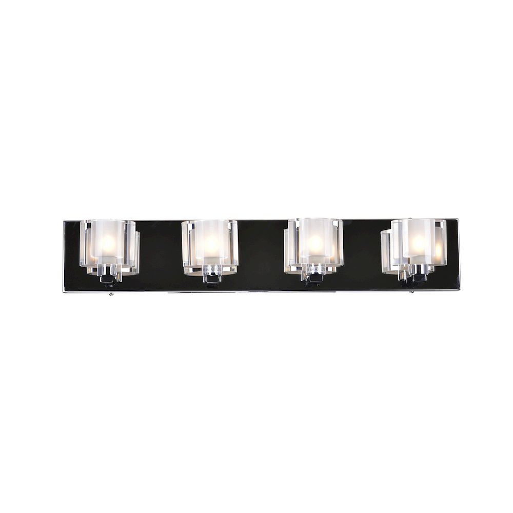 Tina 4 Light Wall Sconce With Chrome Finish. Picture 5