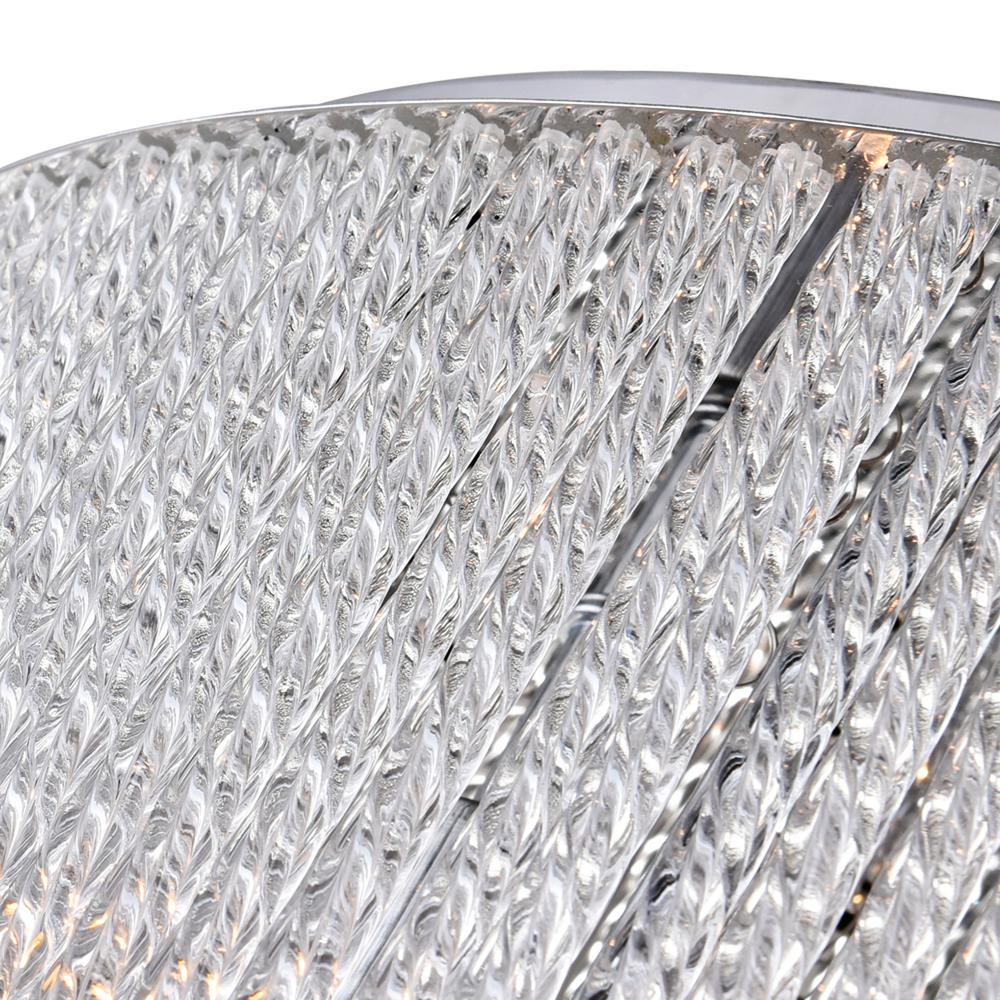 Benson 5 Light Drum Shade Chandelier With Chrome Finish. Picture 3