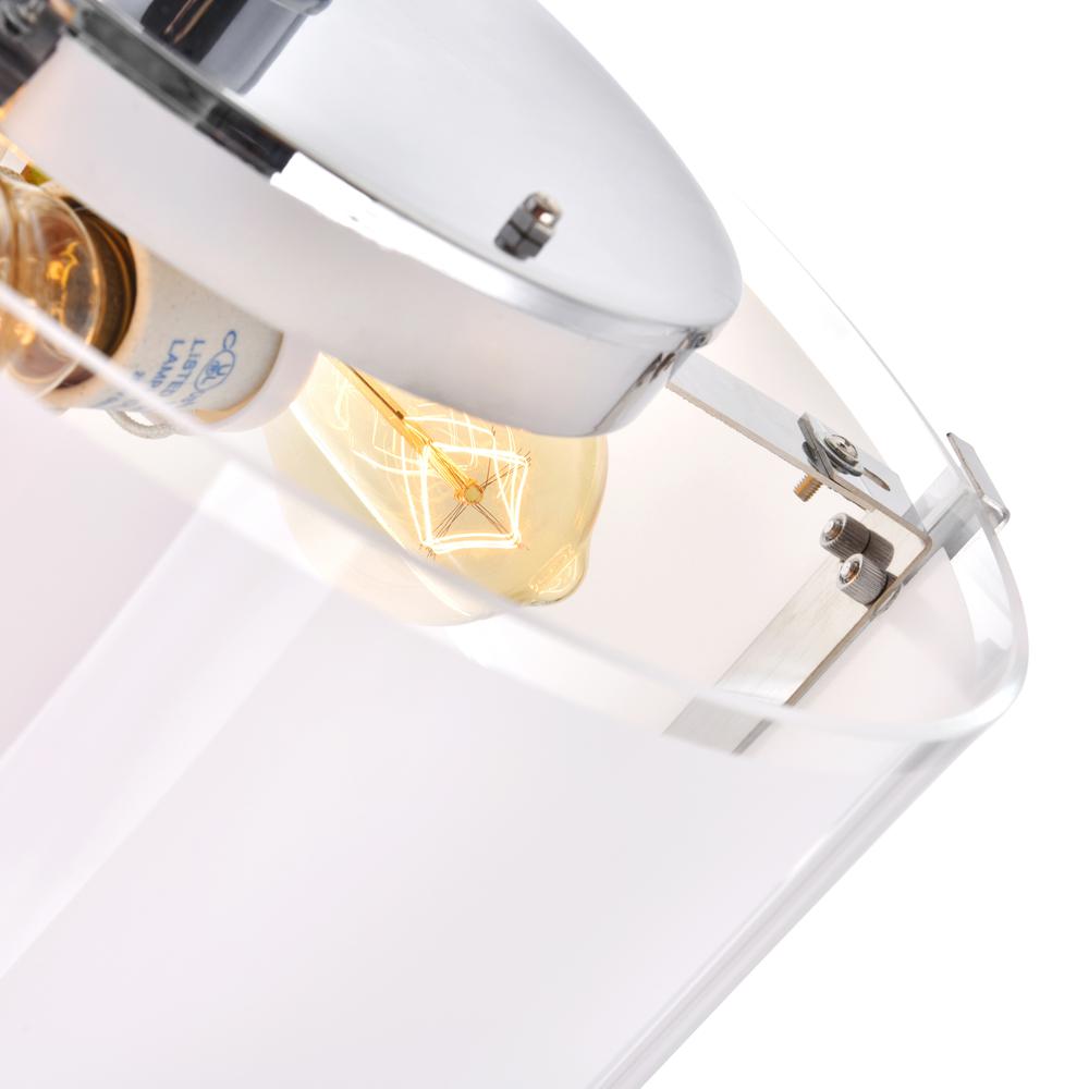 Lucie 5 Light Drum Shade Chandelier With Chrome Finish. Picture 3