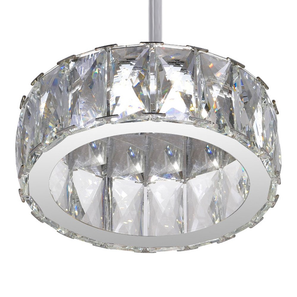 Milan LED Mini Pendant With Chrome Finish. Picture 4